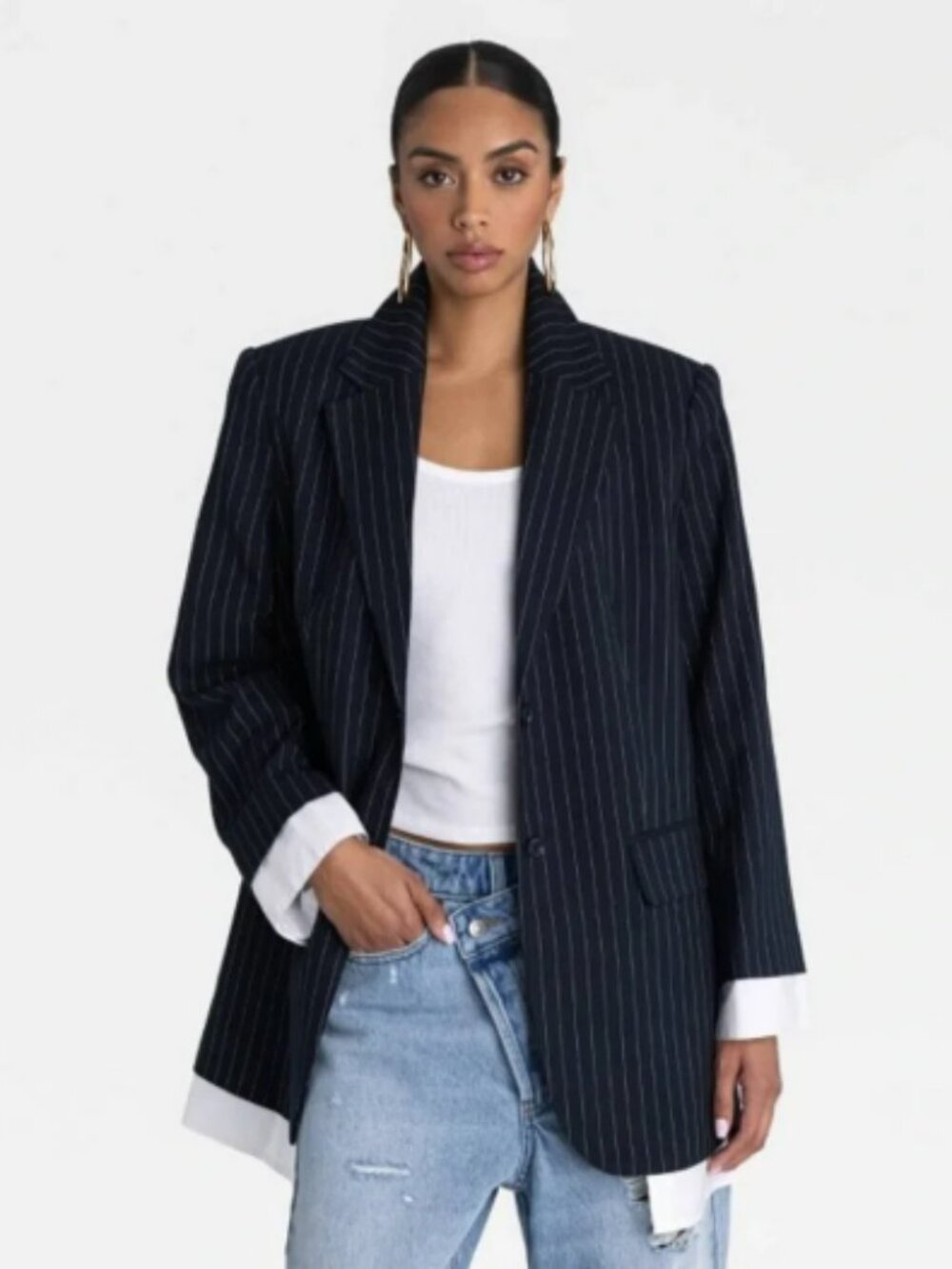 KBB by Kahlana Women’s Shirt Jacket Blazer - NWT
